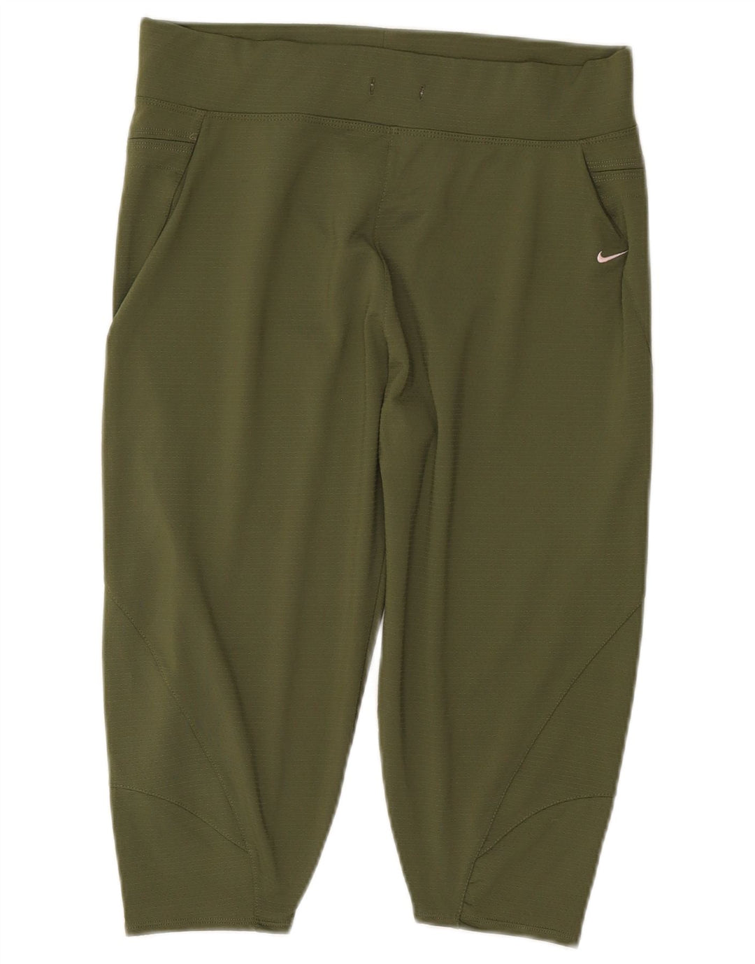 Nike ženske sportske kratke hlače Bermuda UK 8/10 mali zeleni poliester