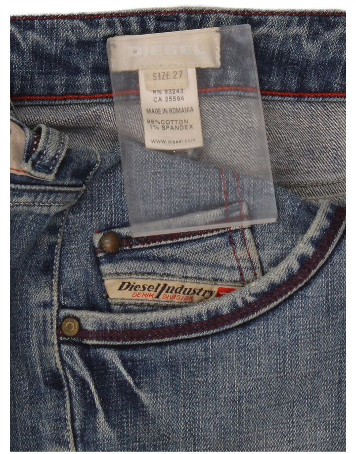 DIESEL Ženska mini traper suknja W27 Mala plava pamuk