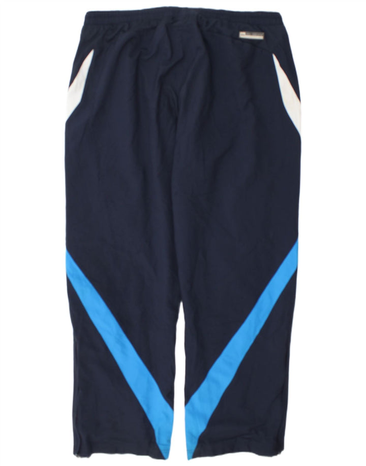 Adidas muške hlače za trenirku 2XL tamnoplave poliesterske boje