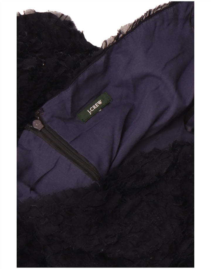 J. CREW Ženska haljina bez naramenica UK 12 srednje tamnoplava