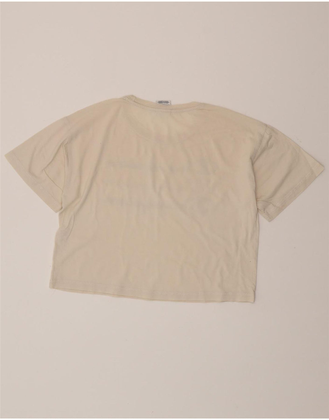 CHAMPION Prevelika ženska majica kratkih rukava s grafičkim motivima UK 10 Small Off White