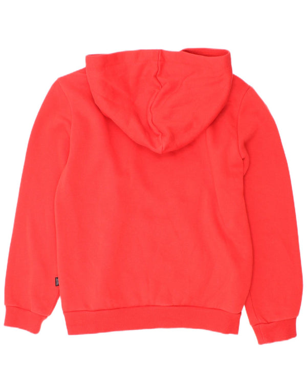 Puma Boys Graphic Hoodie Džemper 9-10 godina, crveni pamuk