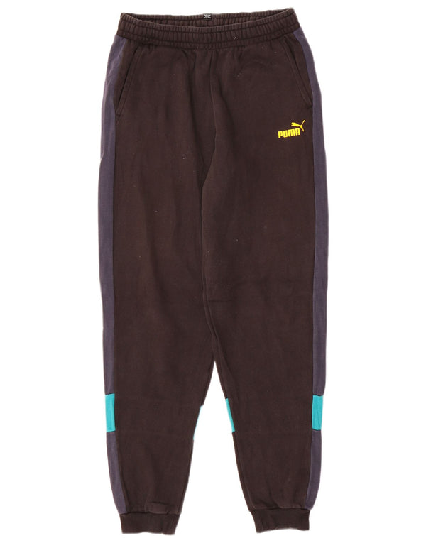 Puma Boys Trenirka Hlače Joggers 15-16 Years Black Colourblock
