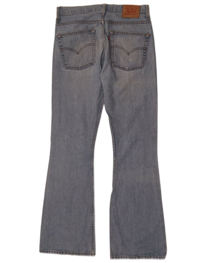 Levi's ženske 516 Bootcut traperice W34 L36 plavi pamuk