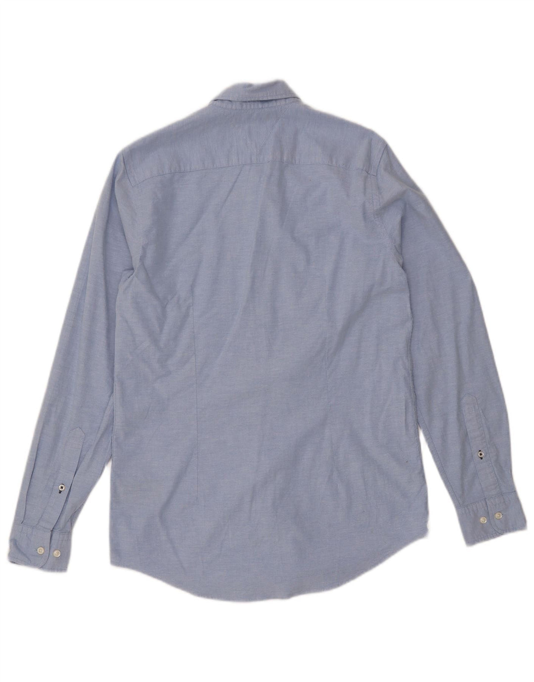 TOMMY HILFIGER Muška uska košulja Srednje plavi pamuk