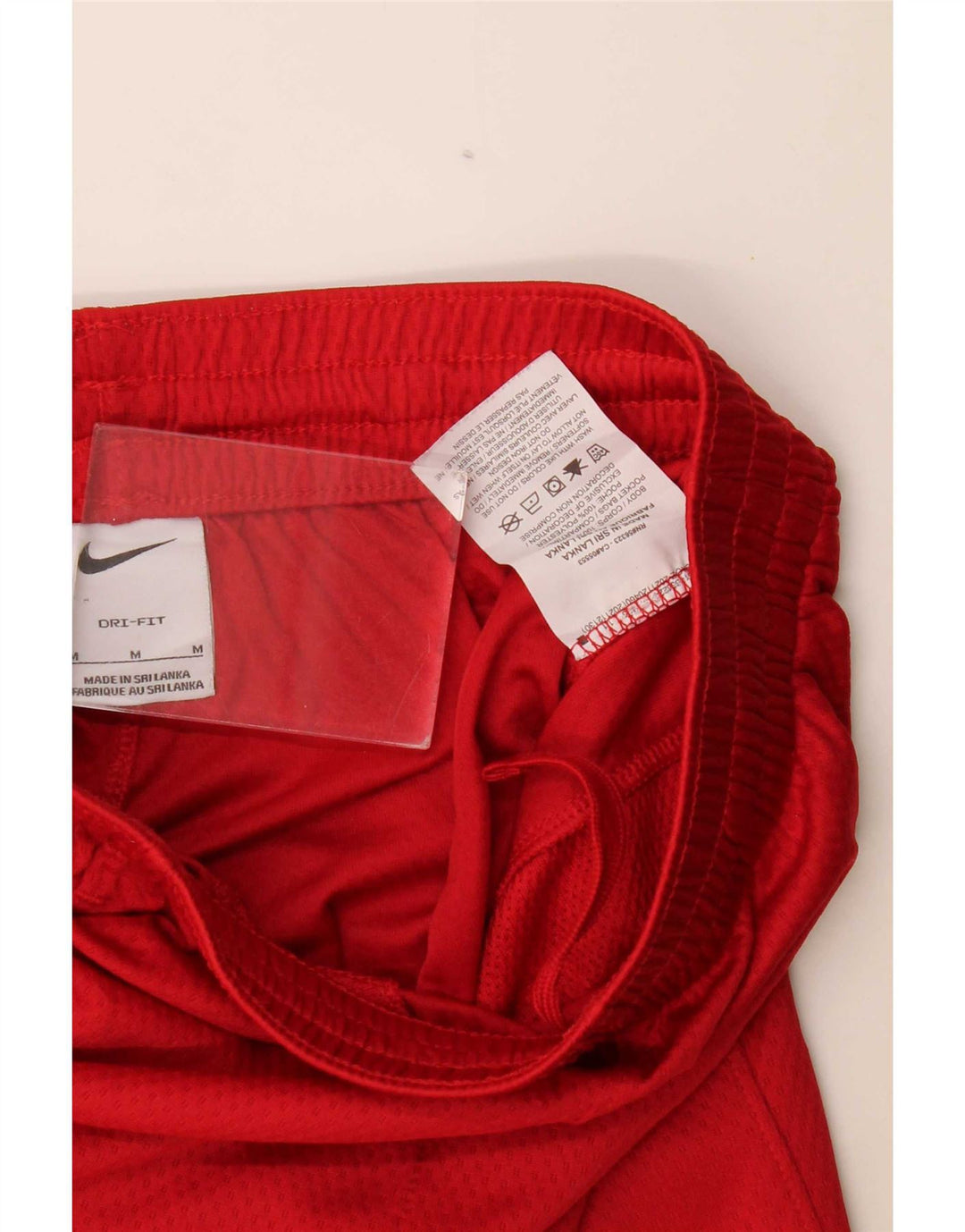 Nike Boys Dri Fit Sport Shorts 10-11 Years Medium Red Colourblock Poliester