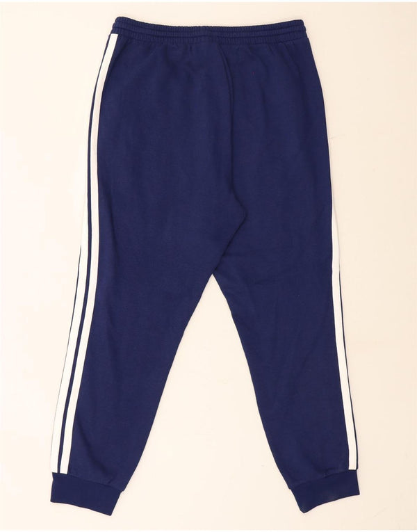 Adidas muške trenirke Hlače Joggers Large tamnoplavi pamuk