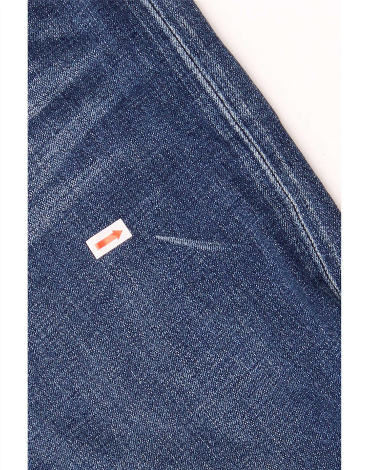 Superdry muške ravne traperice W34 L30 plavi pamuk