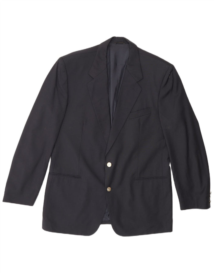 Yves Saint Laurent muška jakna sa 2 gumba IT 52 XL tamnoplava nova vuna