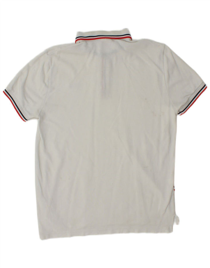 LACOSTE muška polo majica veličine 4, srednji bijeli pamuk