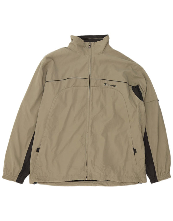 Champion muška kišna jakna UK 44 2XL kaki poliester u boji
