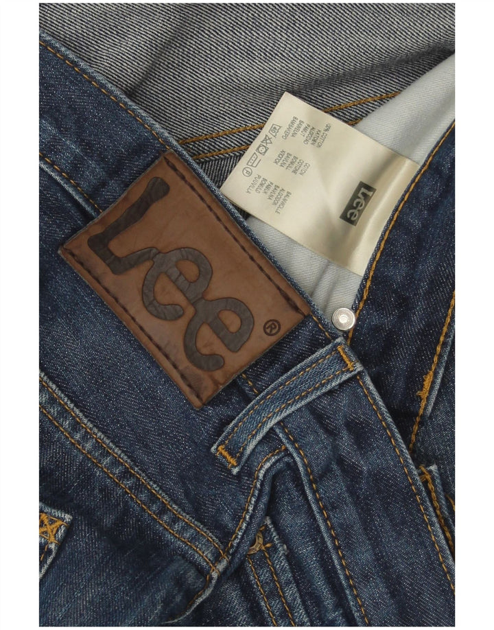 Lee Mens Zed Straight Jeans W34 L34 Plavi pamuk