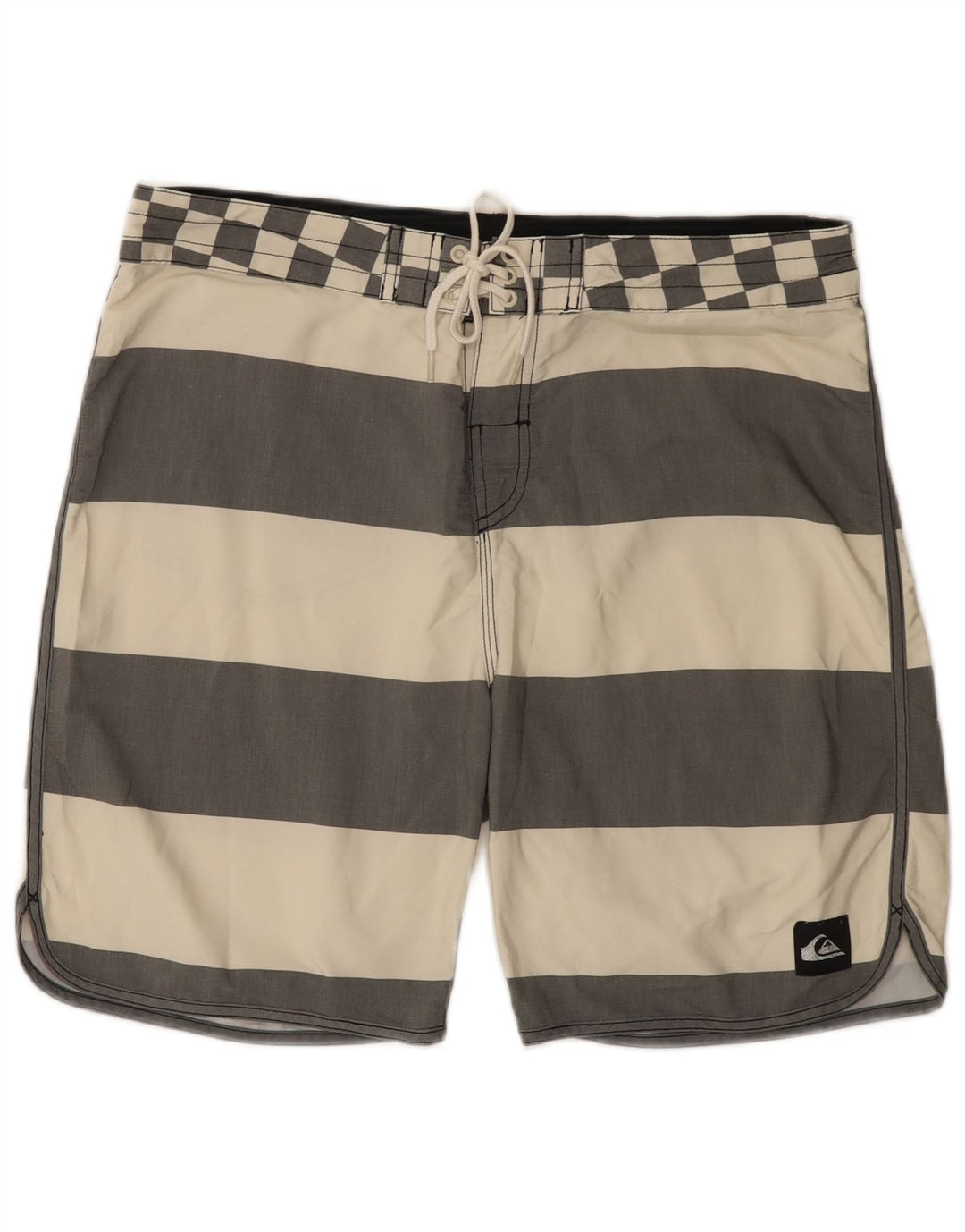 Quiksilver muške kratke hlače za kupanje od poliestera s bijelim prugama