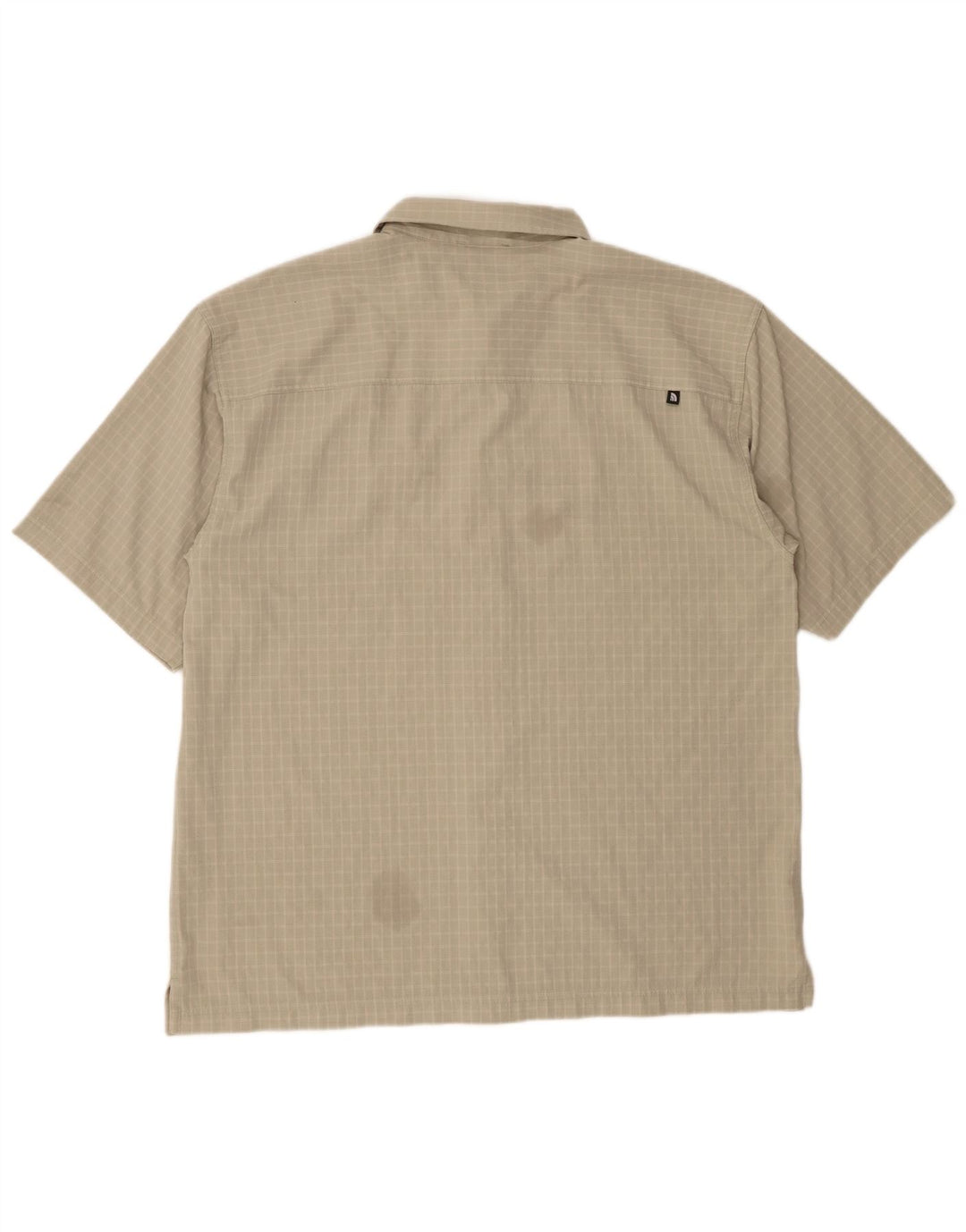 The North Face muška majica kratkih rukava XL zeleni karirani poliester