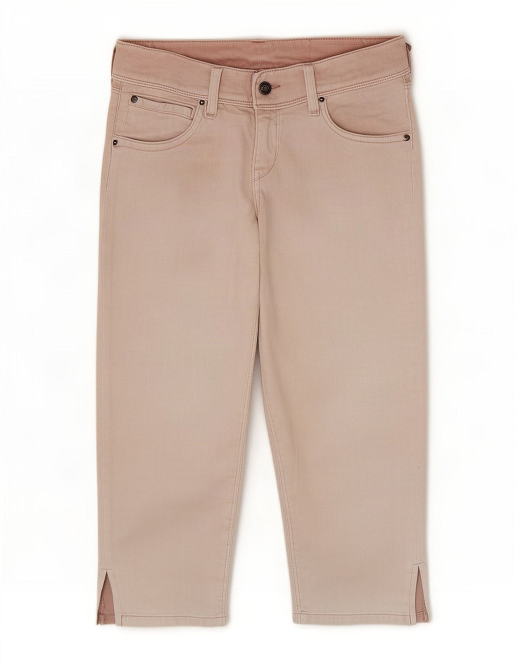 Levi's ženske Capri traperice W27 L18 Ružičasti pamuk