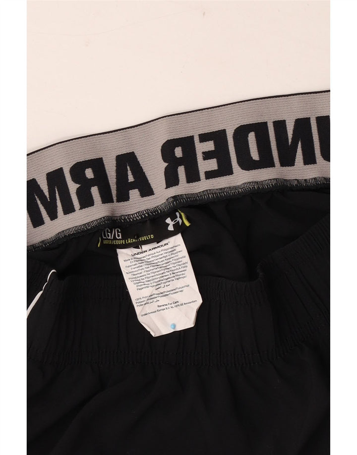 Under Armour muške kratke sportske hlače s grafičkim motivima, veliki crni poliester u boji