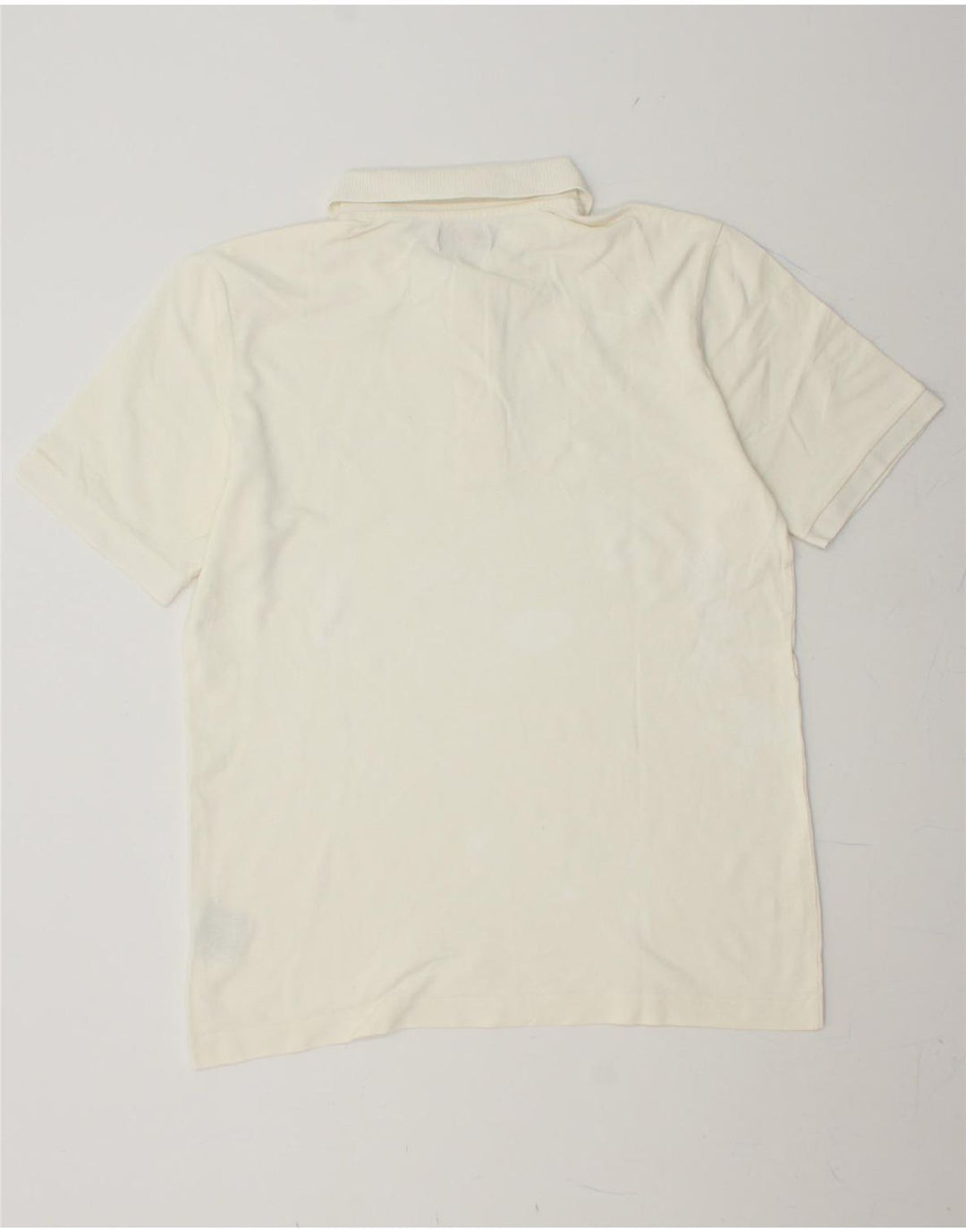 KAPPA Mens Polo Shirt Large White Cotton Vintage Kappa and Second-Hand Kappa from Messina Hembry 