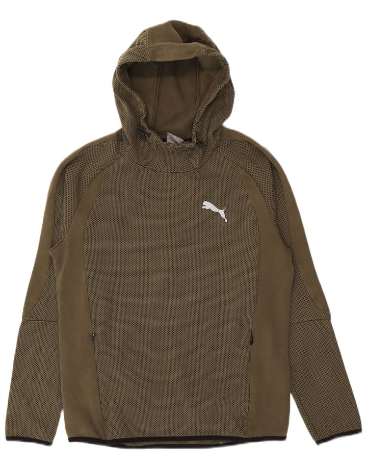 Nike muška majica s kapuljačom, mala kaki