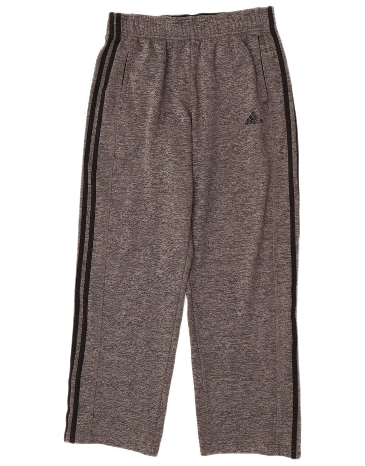 Adidas muške Climawarm hlače od srednje sivog pjegavog poliestera