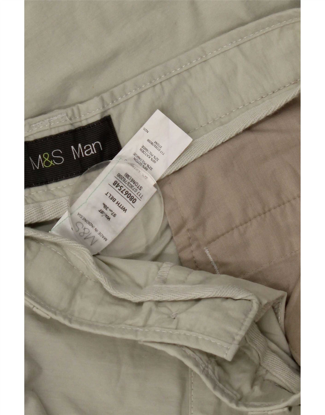Marks & Spencer muške kargo bermude W38 XL bež pamuk