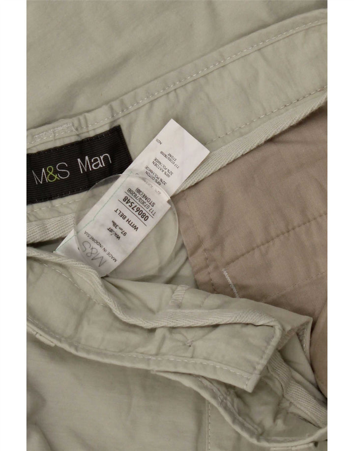 Marks & Spencer muške kargo bermude W38 XL bež pamuk