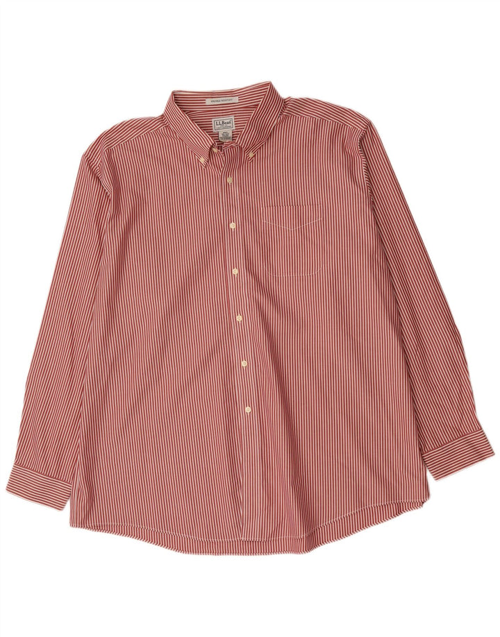 L.L.Bean muška košulja 2XL pamuk na crvene pruge