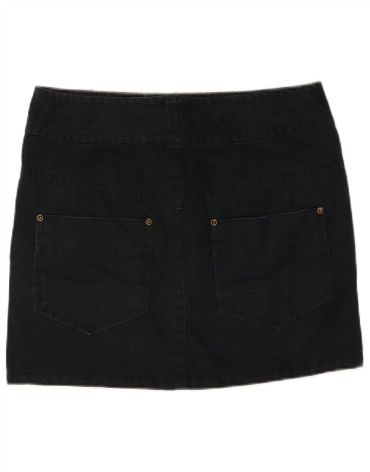 Benetton ženska mini kargo suknja W28 srednje tamnoplava
