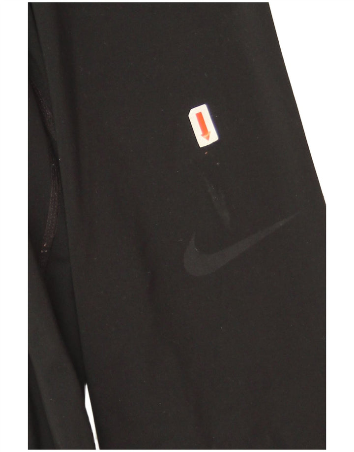 Nike Ženske Dri Fit Graphic Leggings UK 8 Male crne