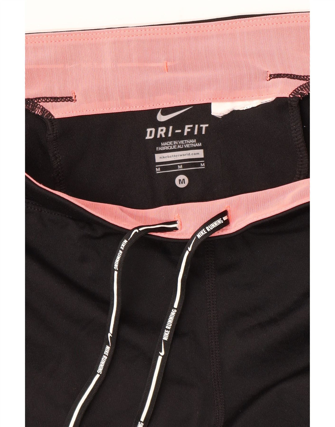 Nike ženske Dri Fit Capri tajice UK 14 srednje crne boje