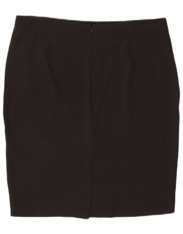 Marks & Spencer ženska pencil suknja UK 16 Large W34 sivi poliester