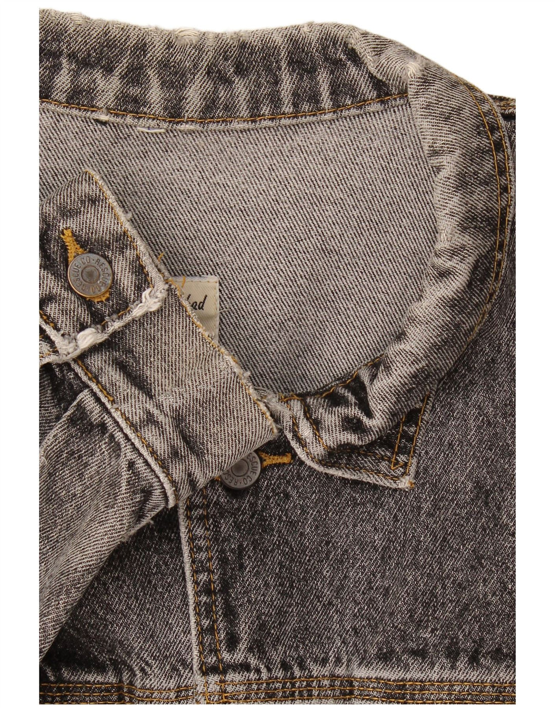 Vintage muška traper jakna UK 40 velika siva