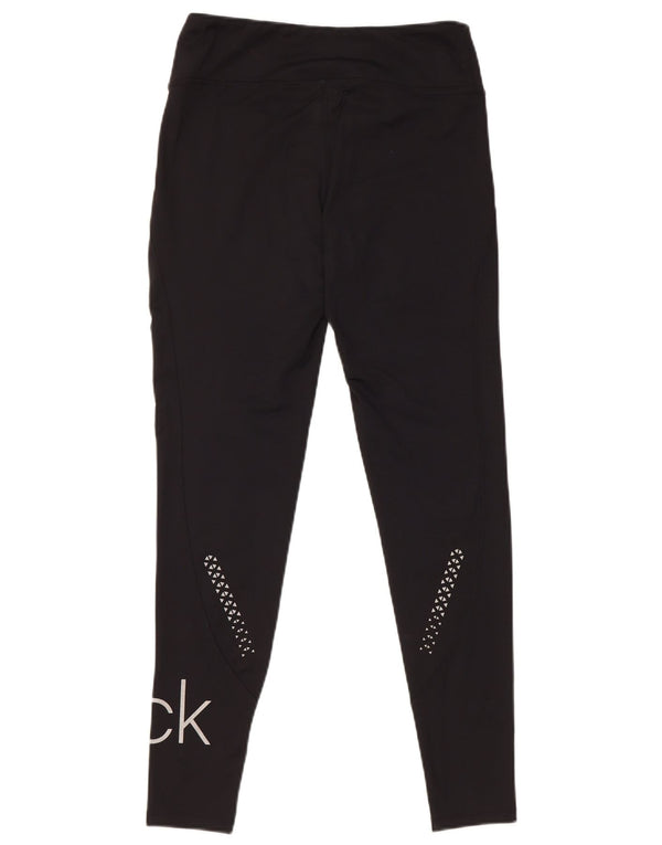 Calvin Klein ženske tajice za golf Graphic UK 10 Male crne poliesterske