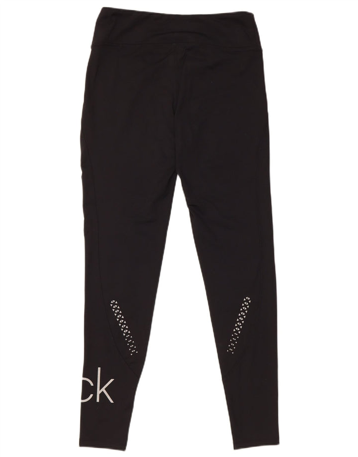 Calvin Klein ženske tajice za golf Graphic UK 10 Male crne poliesterske