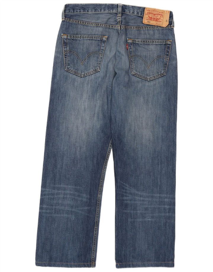 Levi's muške 501 ravne traperice W33 L27 plave