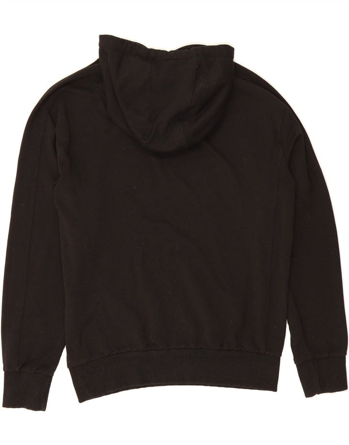 MP Mens Hoodie Jumper Medium Black Cotton Vintage MP and Second-Hand MP from Messina Hembry 