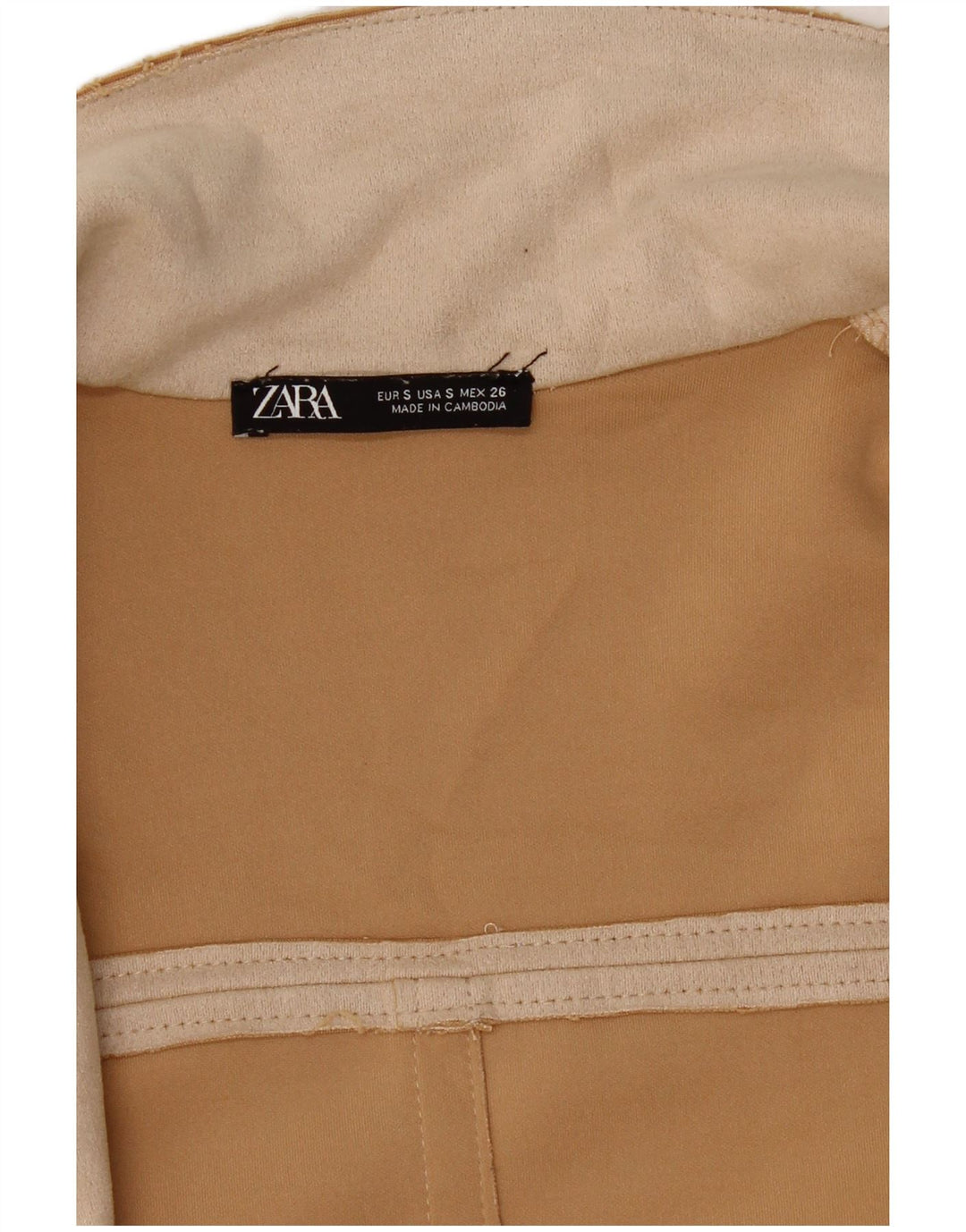 Zara ženski kaput UK 10 Small Beige