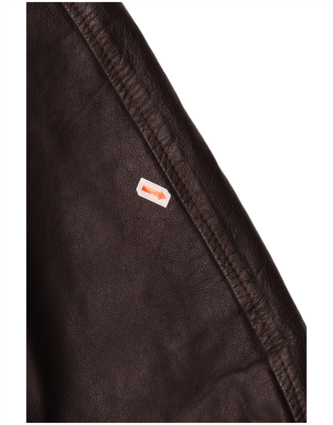 VINTAGE muška kožna jakna UK 42 XL smeđa koža