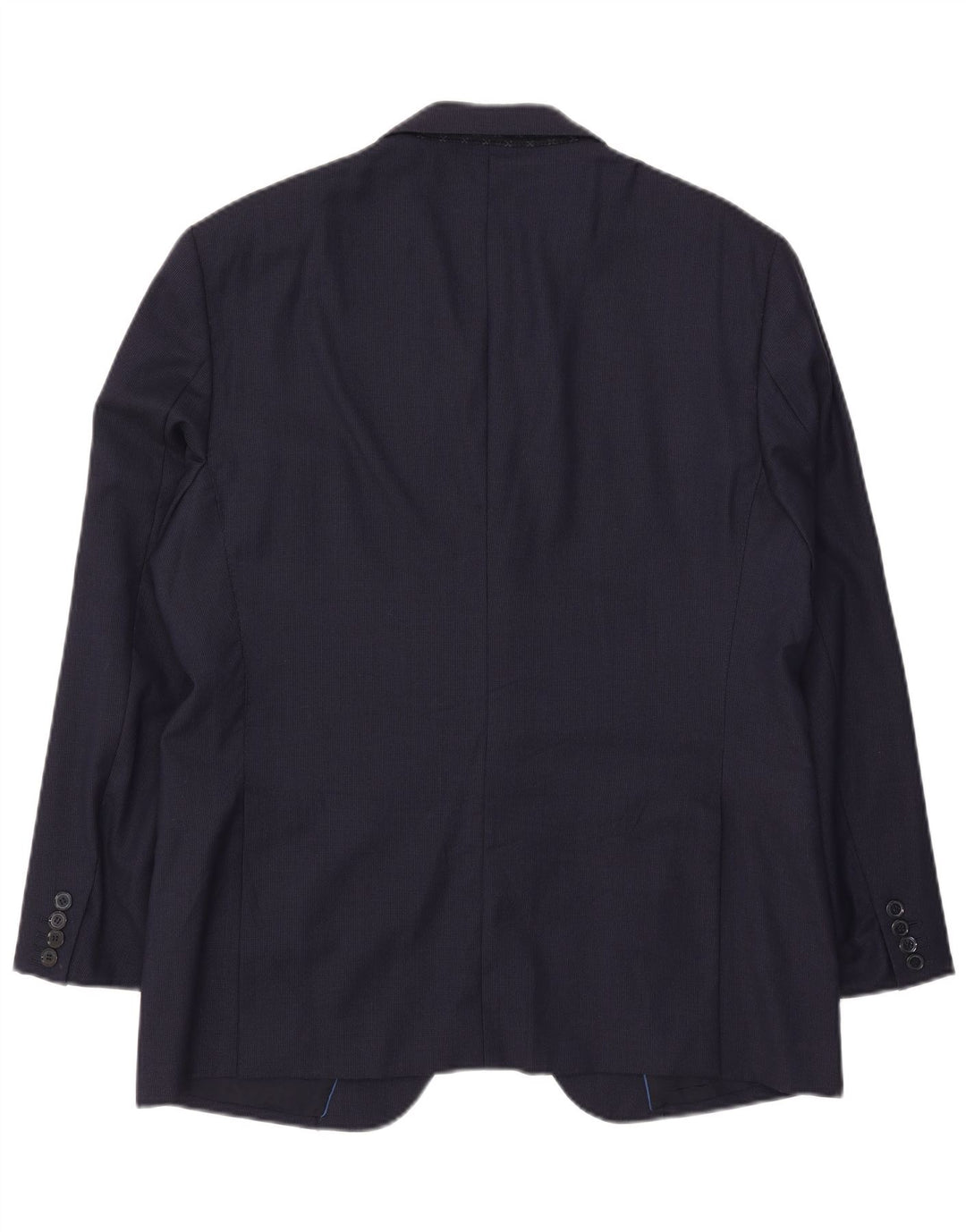 Massimo Dutti muška jakna s 2 gumba EU 54 XL tamnoplava vuna
