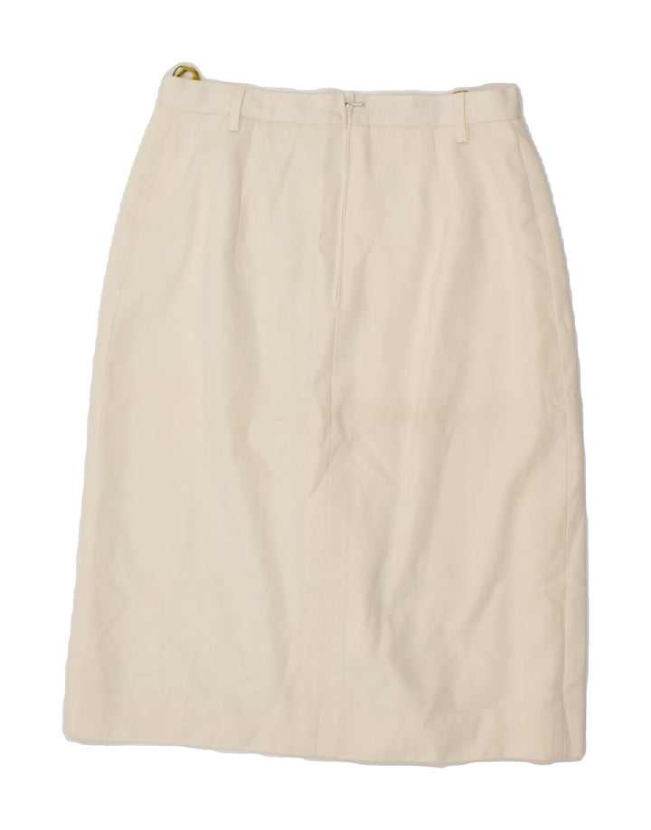 C&A Womens A-Line Skirt W26 Small Off White Vintage C&A and Second-Hand C&A from Messina Hembry 