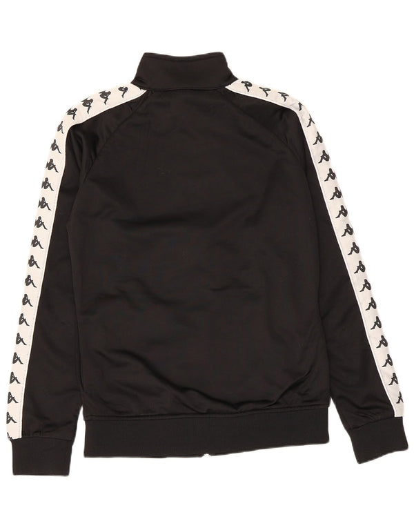Kappa ženska gornja jakna trenirke UK 16 Large Black Colourblock