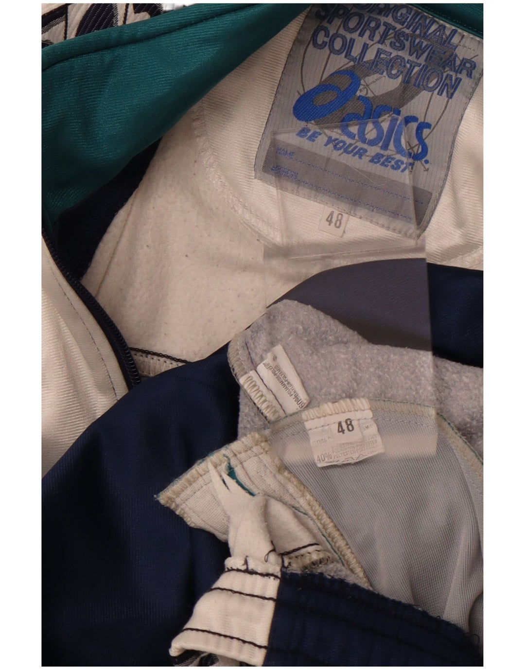 Asics ženska puna trenirka IT 48 XL tamnoplava poliamidna boja