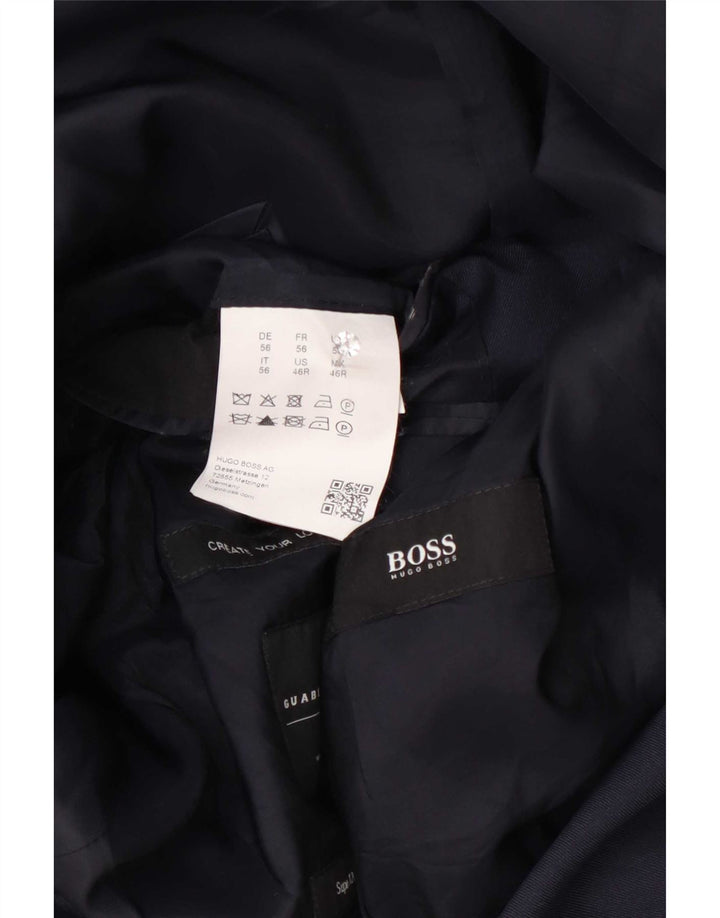 Hugo Boss muška jakna s 2 gumba EU 56 3XL tamnoplava vuna