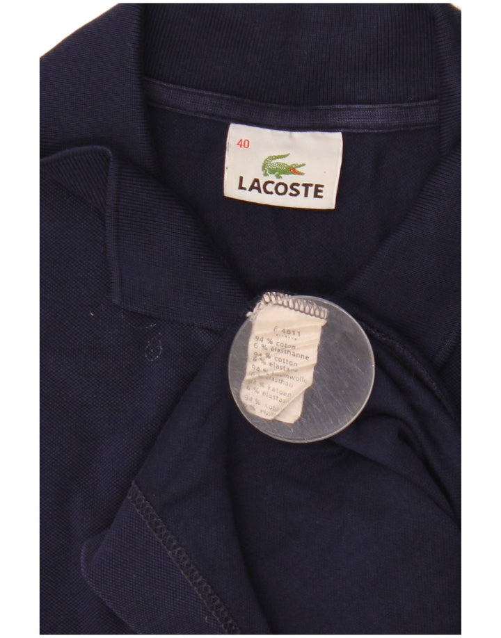 Lacoste ženska polo haljina, veličina 40, srednje tamnoplavi pamuk