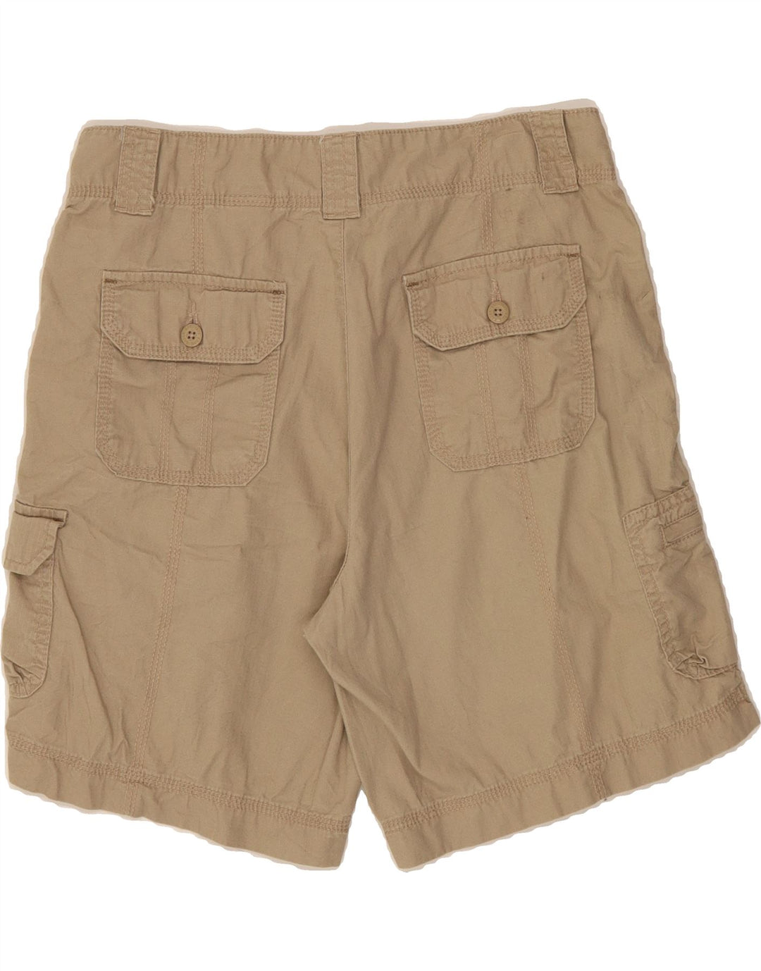EDDIE BAUER Womens Cargo Shorts US 8 Medium W30 Beige Cotton Vintage Eddie Bauer and Second-Hand Eddie Bauer from Messina Hembry 