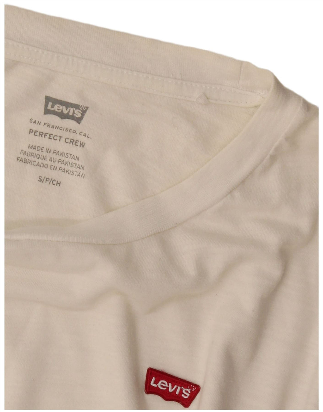 Levi's Perfect Crew majica kratkih rukava Mala bijela