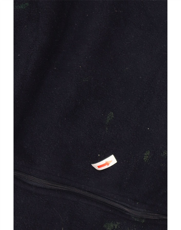 Reebok muška flis jakna UK 40 Large tamnoplavi poliester