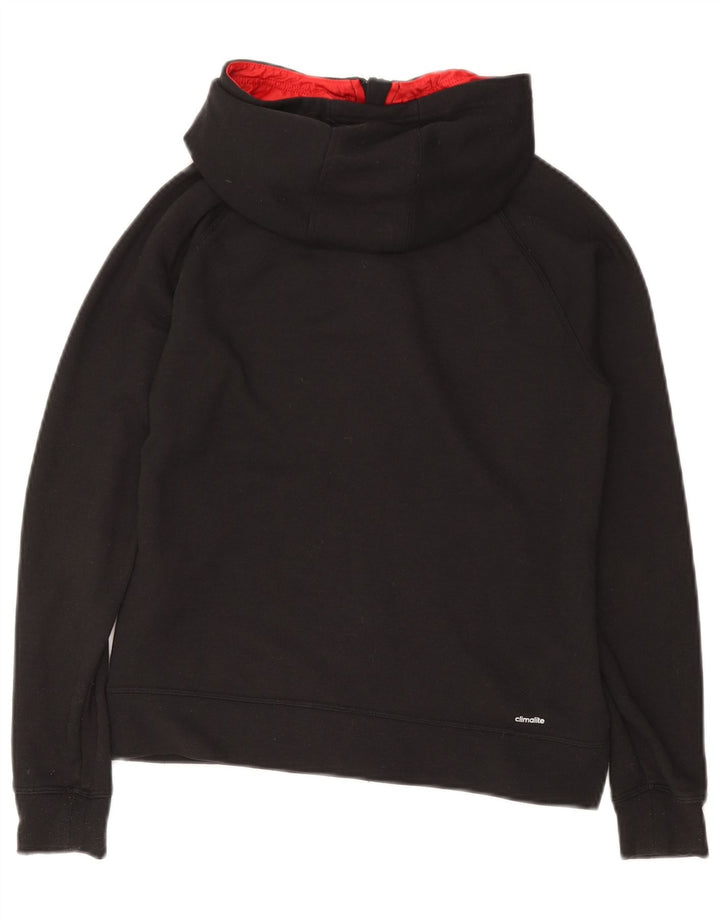 ADIDAS ženski džemper s kapuljačom Climalite UK 4/6 XS crni poliester
