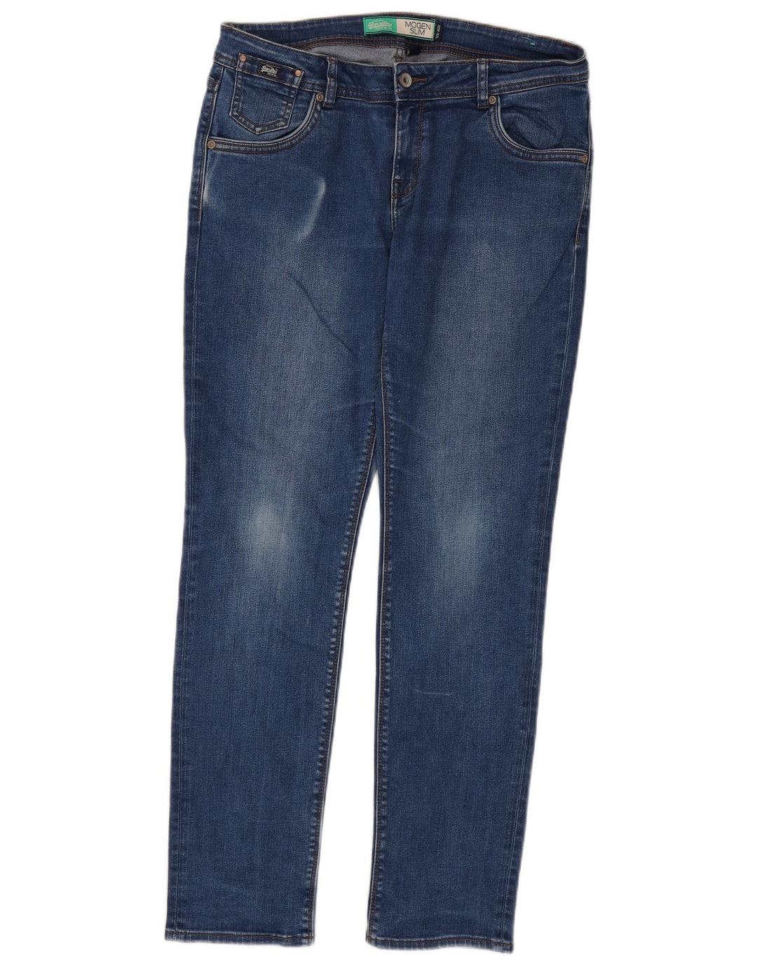 Superdry ženske uske traperice Imogen W32 L32 plavi pamuk