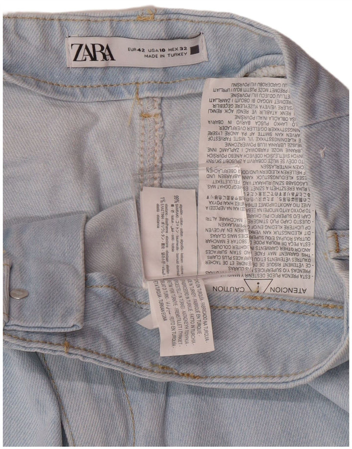 Zara ženske traperice širokih nogavica visokog struka EU 42 Large W32 L26 Blue Classic