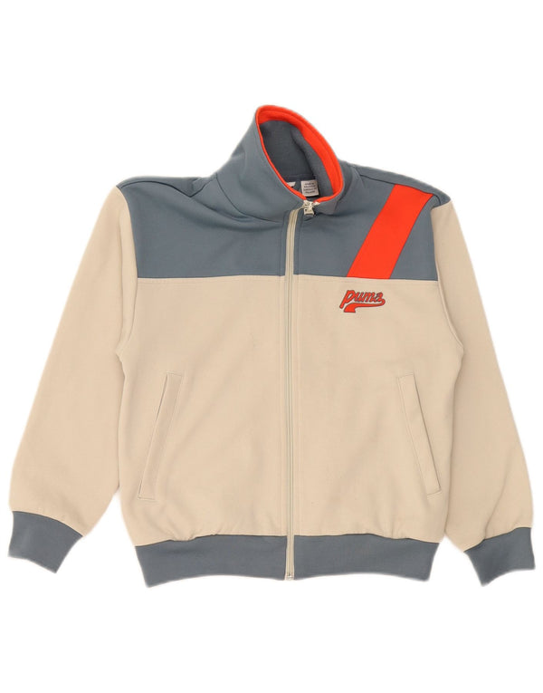 Puma Boys Graphic Gornja jakna trenirke 9-10 godina bež boje